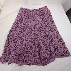 NWT Ann Taylor Midi Skirt Women's 12 Whimsigoth Whimsical Mature